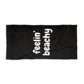 Black Beach Towel — Feelin’ Beachy
