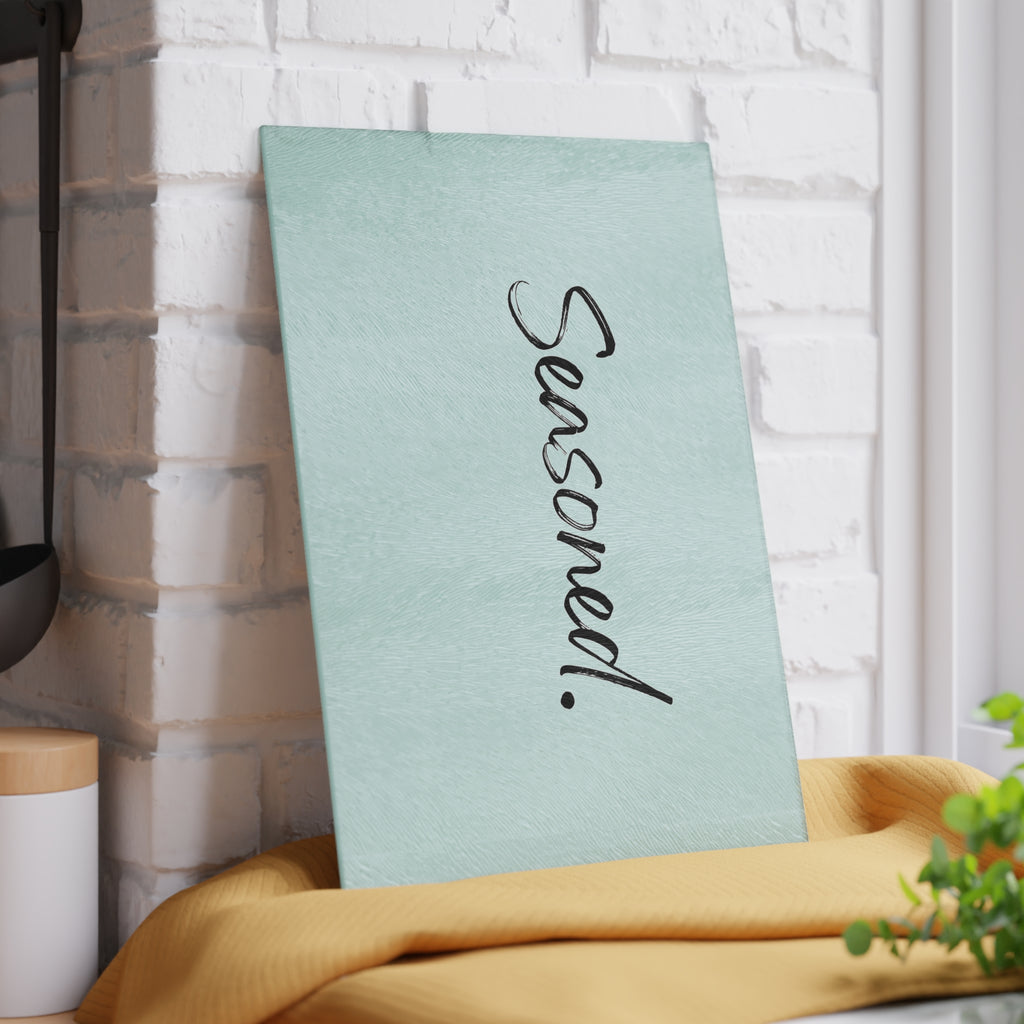 Glass Cutting Board - Seasoned.