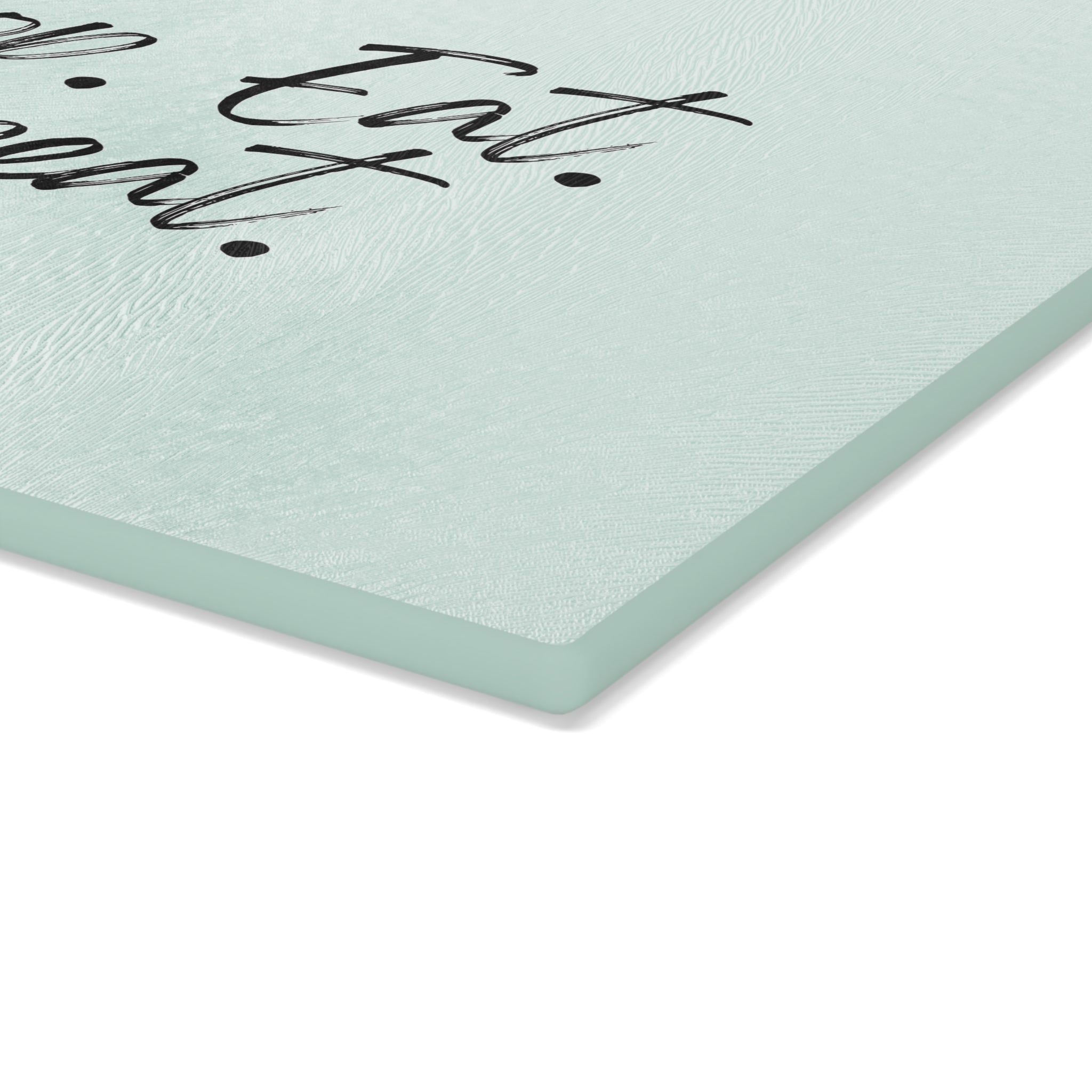 Glass Cutting Board – Chop. Eat. Repeat.