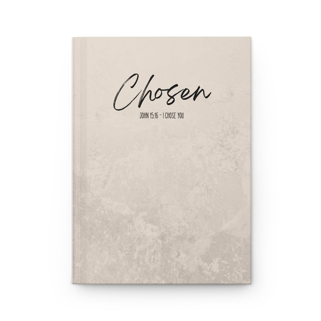 Christian Hardcover Journal | Chosen John 15:16 Scripture Notebook
