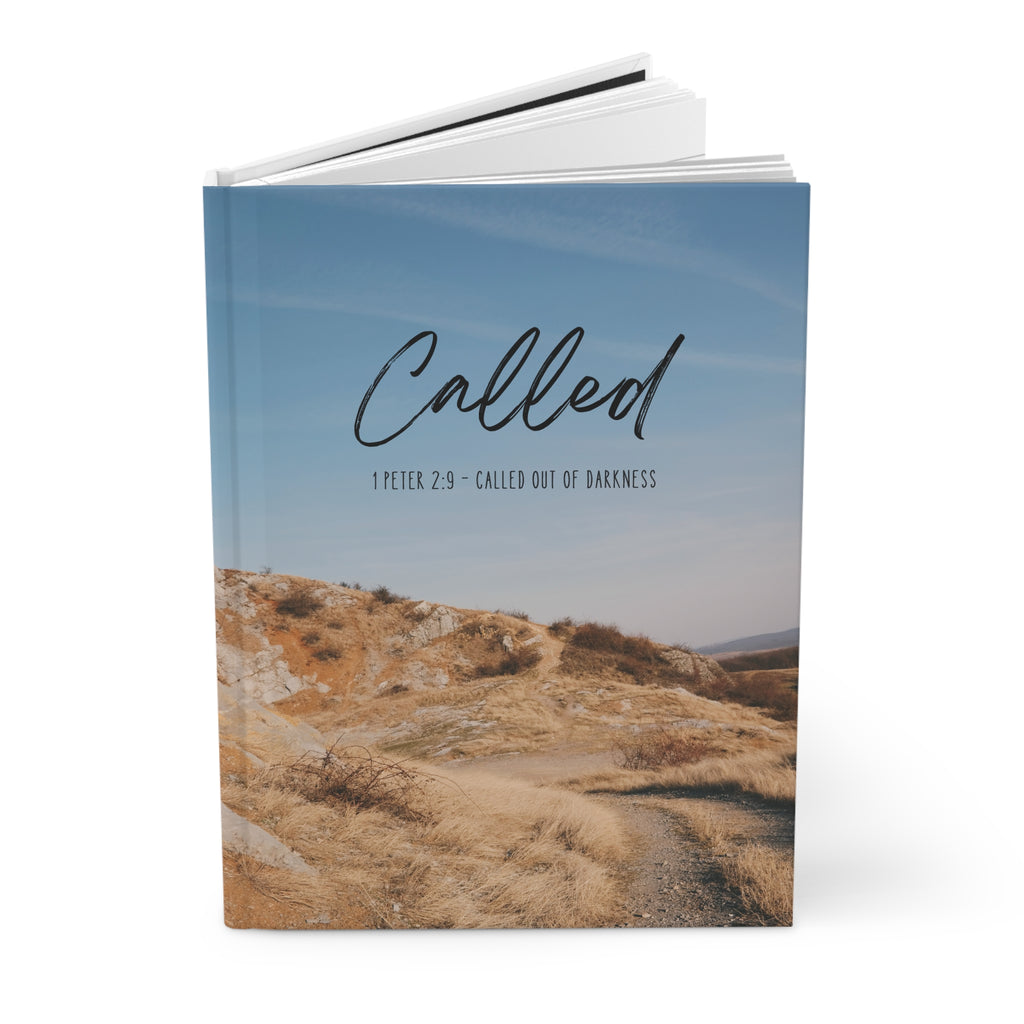 Christian Hardcover Journal | Called 1 Peter 2:9 Faith Scripture Notebook