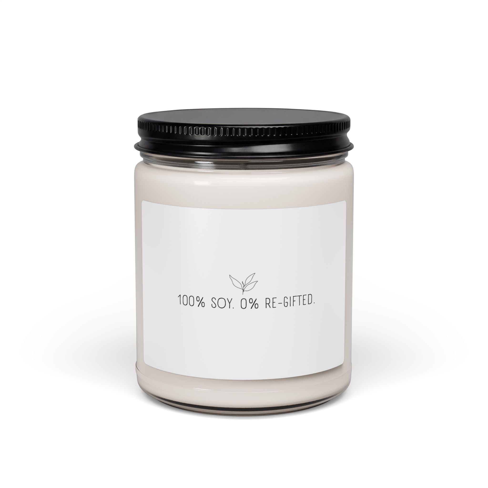 Scented 9oz Soy Candle – 100% Soy, 0% Re-Gifted
