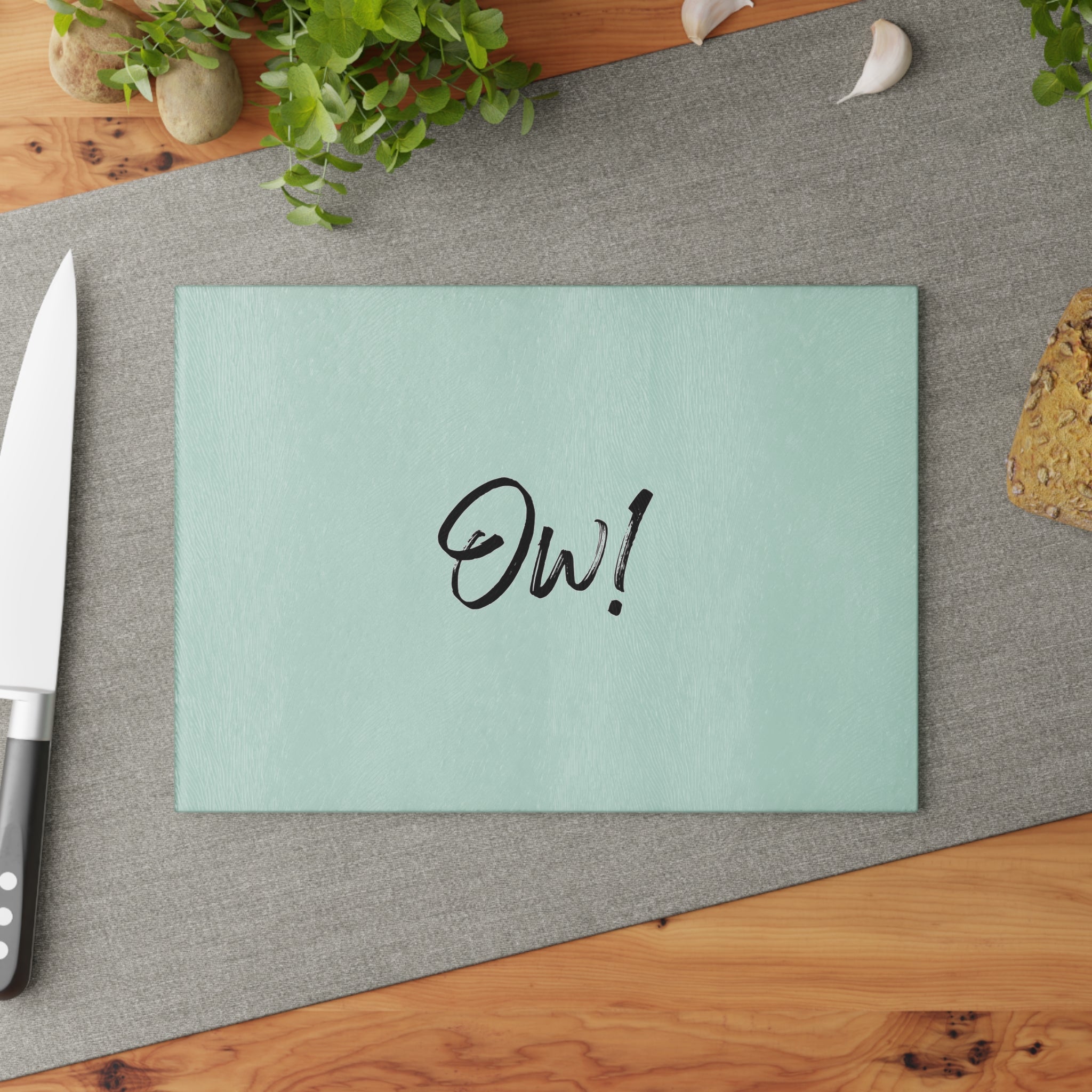 Glass Cutting Board – Ow!