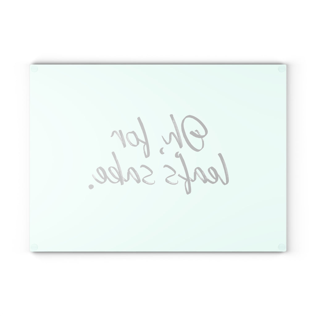 Glass Cutting Board - Oh for Leaf's Sake.