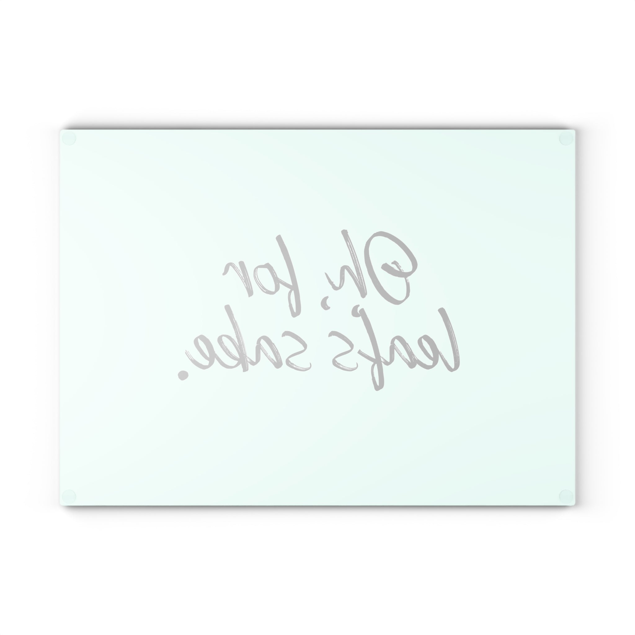 Glass Cutting Board - Oh for Leaf's Sake.