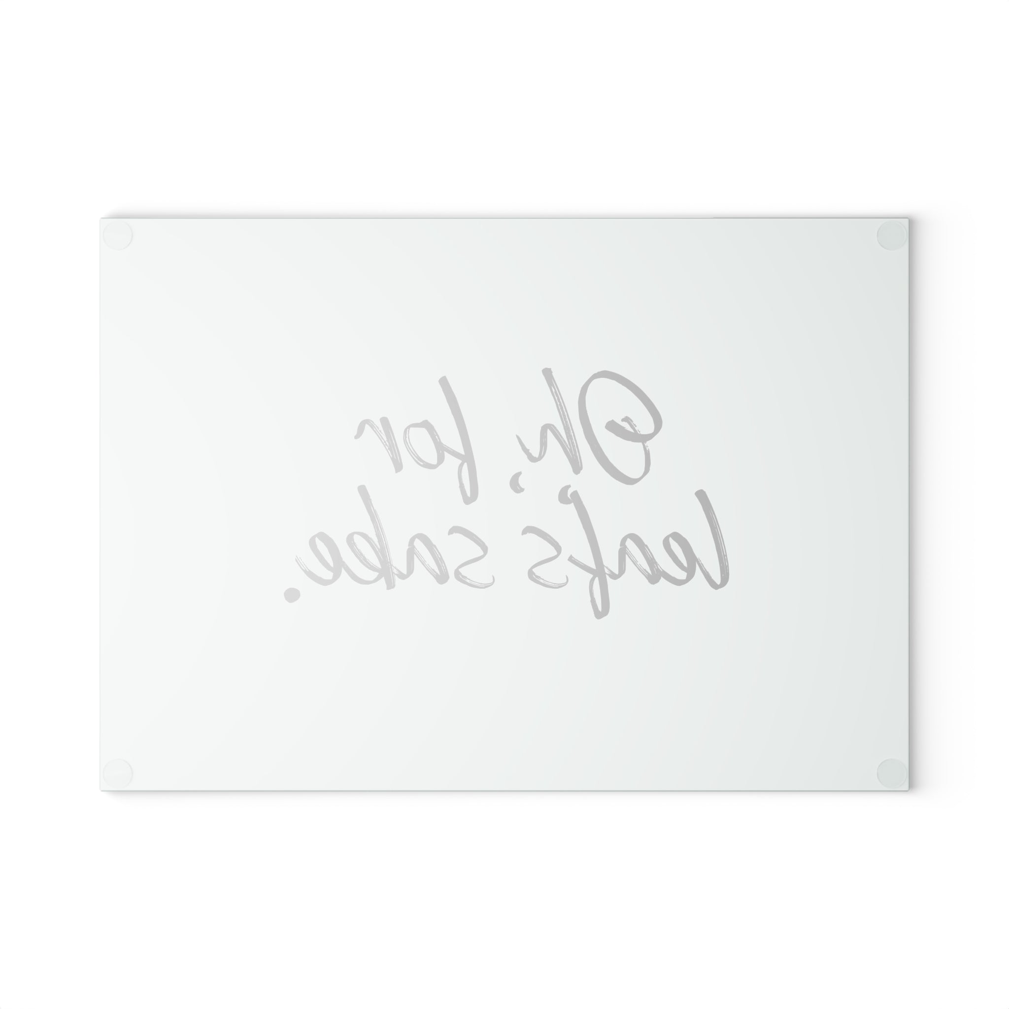 Glass Cutting Board - Oh for Leaf's Sake.