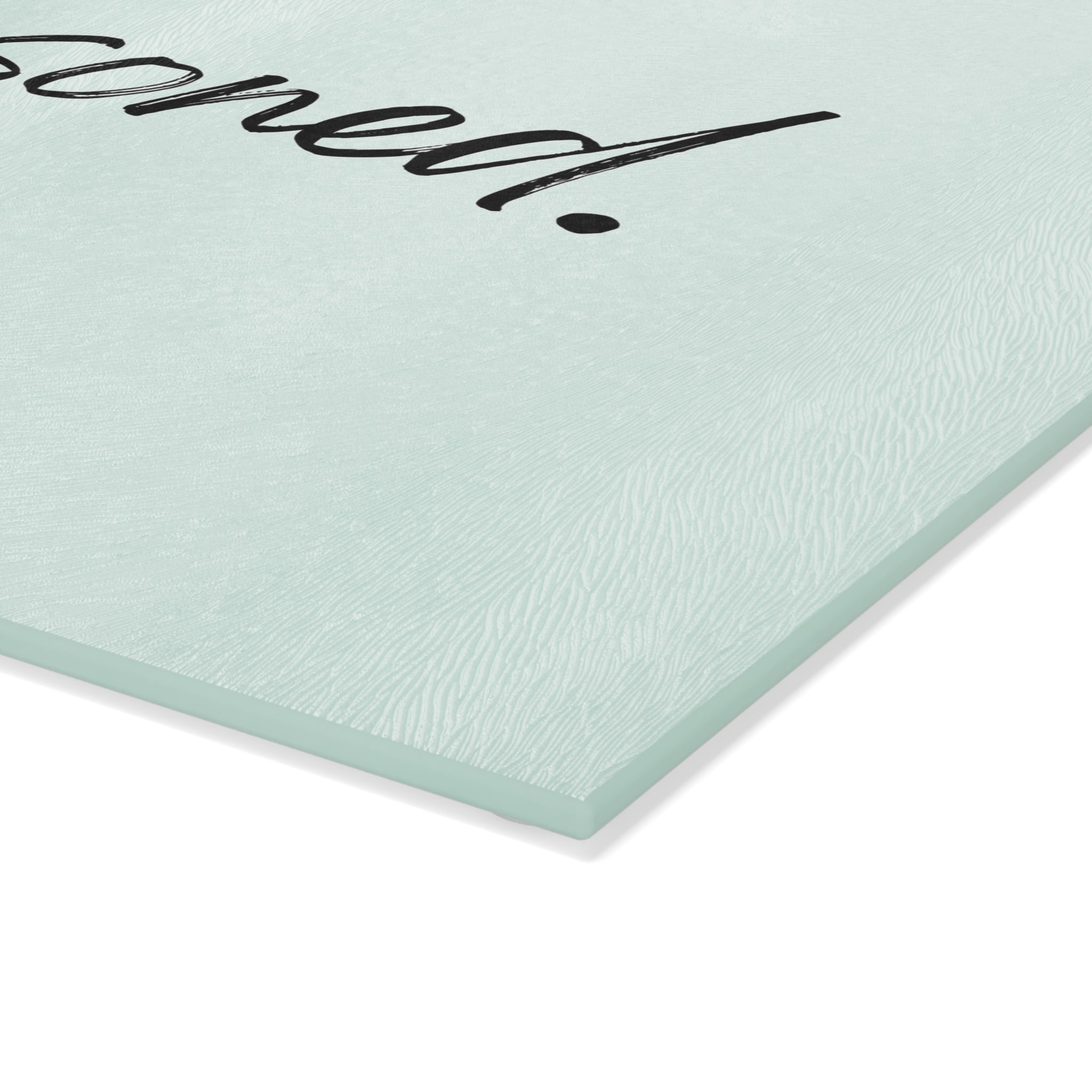 Glass Cutting Board - Seasoned.