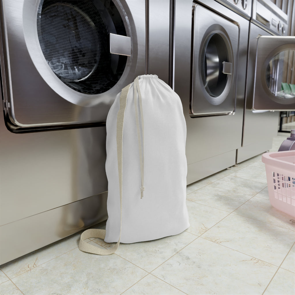 Laundry Canvas Sack — "Laundry Today or Naked Tomorrow"