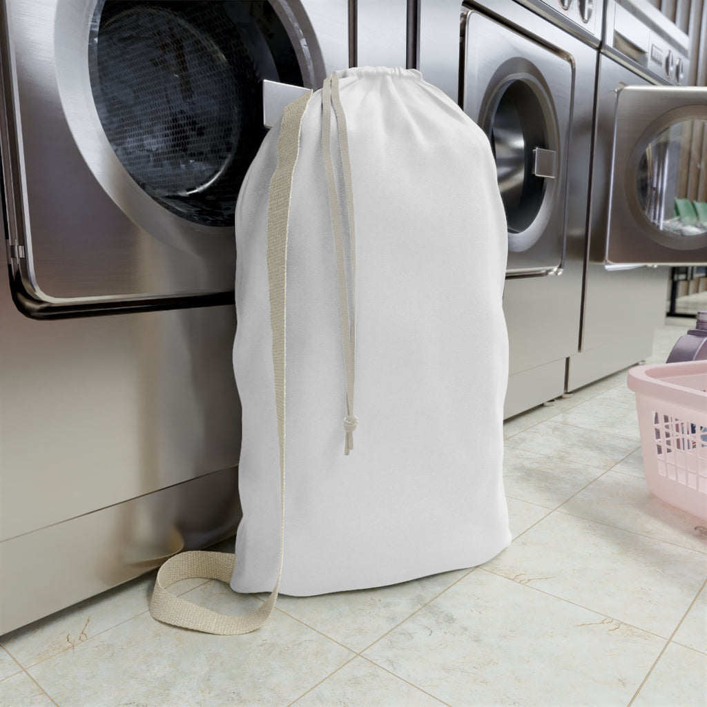 Laundry Canvas Sack — "Laundry Today or Naked Tomorrow"