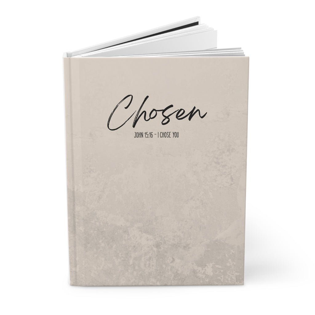 Christian Hardcover Journal | Chosen John 15:16 Scripture Notebook