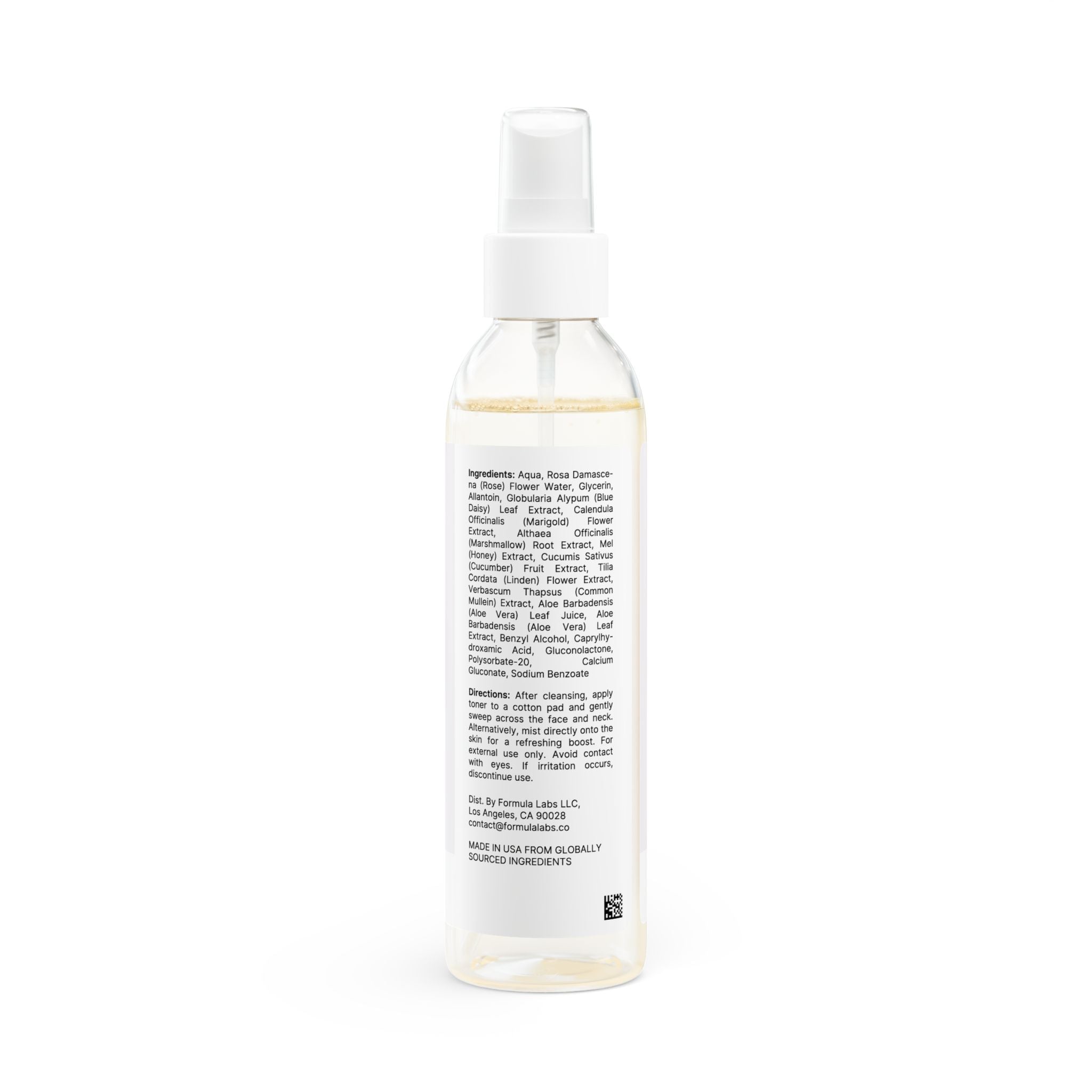 Dew Diligence Calming Toner, 6oz | Face Mist Spray
