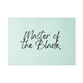 Glass Cutting Board - Master of the Blade