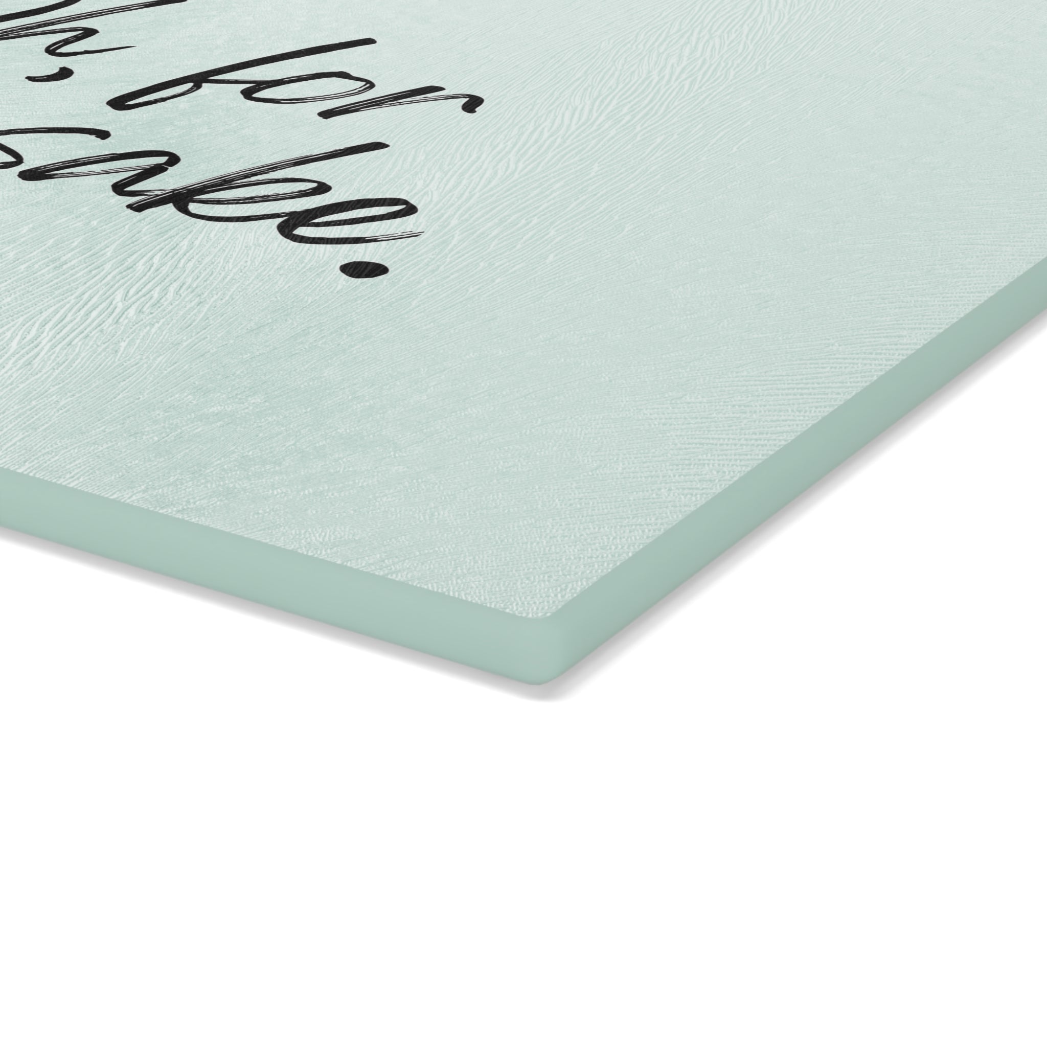 Glass Cutting Board - Oh for Leaf's Sake.